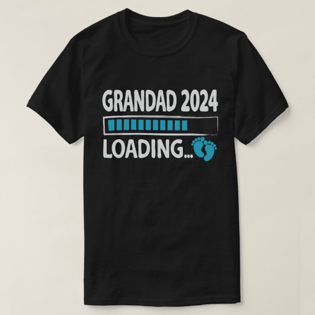 T-shirt Grand-père 2024 Chargement du nouveau grand-père g (Design devant)