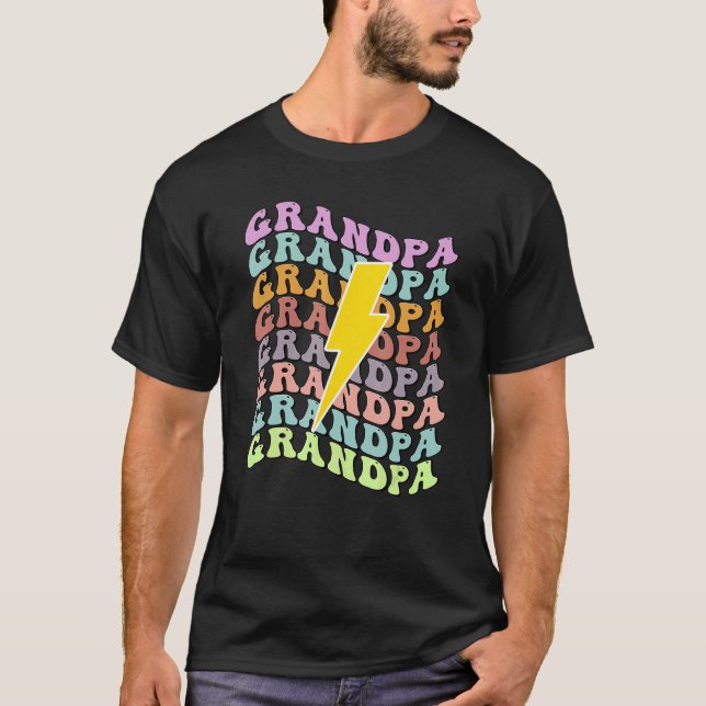 T-shirt Grand-Père Aesthétique Preppy Pour Grand-Parent Da (Devant)