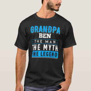 T-shirt Grand-Père BEN L'Homme Le Mythe La Légende Chemise