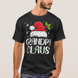 T-shirt Grand-père Claus Père Noël Funny Noël Pyjama gay b