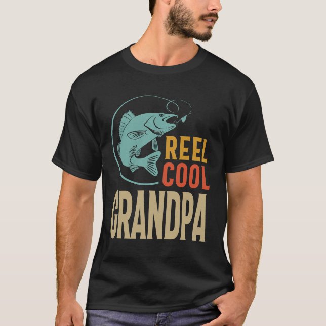 T-shirt Grand-père Cool Mens Reel | FÊTE DES PÈRES (Devant)