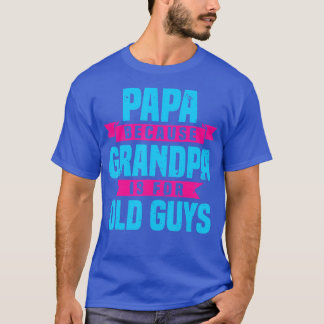 T-shirt Grand-Père cool Papi Art Pour Hommes Grand-Père Pa
