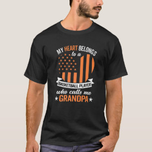 T-shirt Grand-père de basket-ball masculin