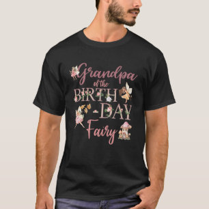 T-shirt Grand-père de la fée d'anniversaire Premier annive
