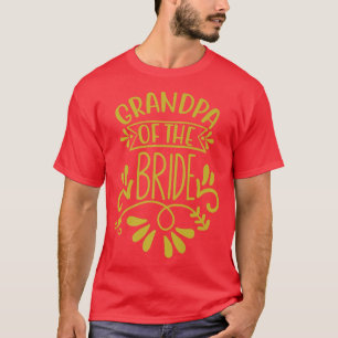 T-shirt Grand-père de la mariée à venir Fête de mariage Pa
