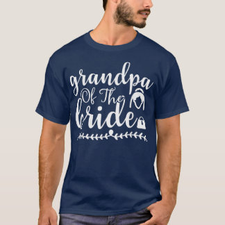 T-shirt Grand-père de la mariée Mariage ou Bachelorette Ma
