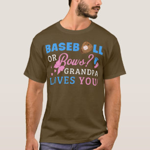 T-shirt Grand-père de la révélation de genre