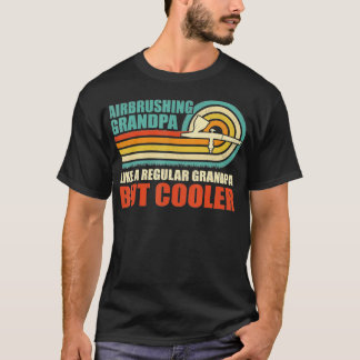 T-shirt Grand-Père De L'Air Comme Un Grand-Père Régulier