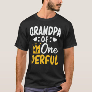 T-shirt Grand-père de M. Onederful 1st Birthday Matching