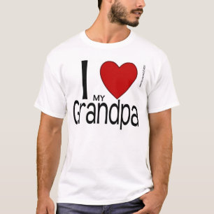 T-shirt Grand-père du coeur