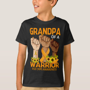 T-shirt Grand-Père D'Un Guerrier Rsd Crps Sensibilisation 