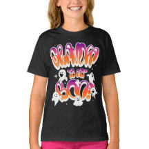 Grand-Père Est Mon Enfant Bois Halloween Ghosts mi