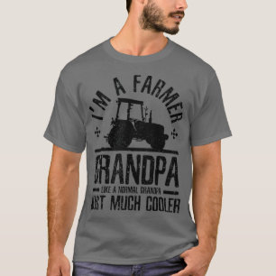 T-shirt Grand-père paysan Mens - Amusant grand-père agrico