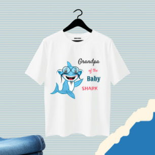 T-shirt Grand-père requin