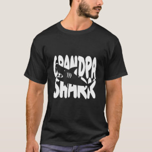 T-shirt Grand-Père Requin Dans Un Océan Animal