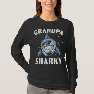 T-shirt Grand-père requin grand-père mâle mâle requin gran