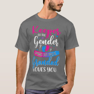 T-shirt Grand-Père Rose Ou Bleu Vous Aime Garder Genre Rev
