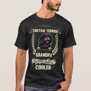 T-shirt Grand-Père Tibétain Comme Un Grand-Père Normal Seu
