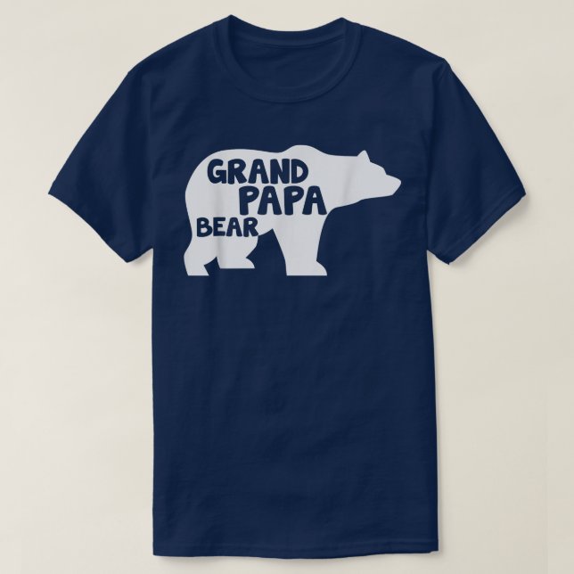 T-shirt Grand-père's grand-papa's Bear Gift  (Design devant)