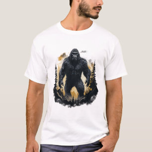 T-shirt Grand Pied Dans La Forêt