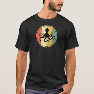T-shirt Grand Poulpe Et Raglan De Calmar
