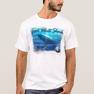 T-shirt Grand requin blanc par Arteology