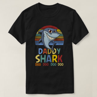 T-shirt Grand requin de papa coloré