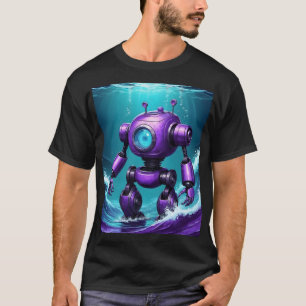 T-shirt grand robot de plongée