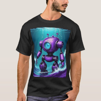 T-shirt grand robot de plongée