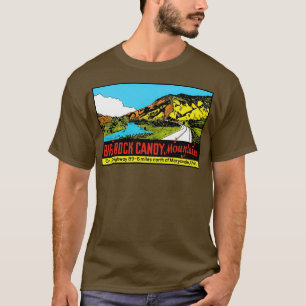 T-shirt Grand Rock Candy Mountain Utah Décal Vintage voyag