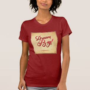 T-shirt Grand rouge rêveur