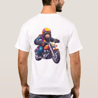 T-shirt Grand singe né pour rouler