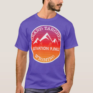 T-shirt Grand Targhee Station de ski Snowboard Mountain Wy