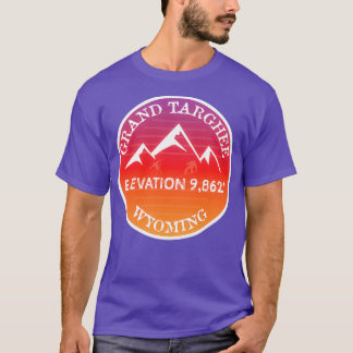T-shirt Grand Targhee Station de ski Snowboard Mountain Wy