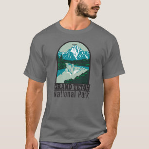 T-shirt Grand Teton Jackson Hole Valley National Park