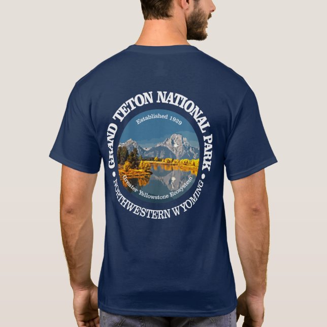 T-shirt Grand Teton NP (Dos)