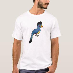 T-shirt Grand Turaco bleu
