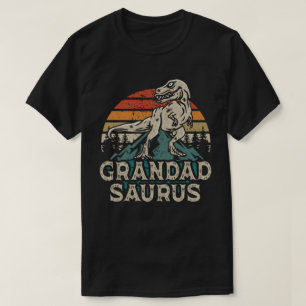 T-shirt Grandadsaurus Dinosaur Grandpa Saurus Fête des pèr