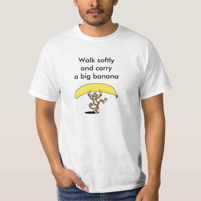 T-shirt grande banane (Devant)