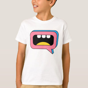T-shirt grande bouche