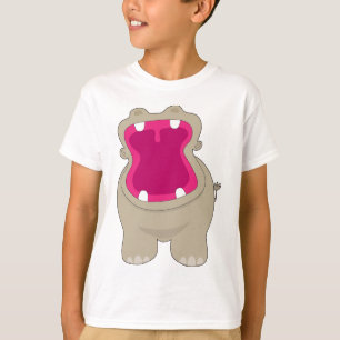 T-shirt Grande bouche d'hippopotame
