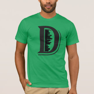 T-shirt grande chemise d'horizon de D Dallas
