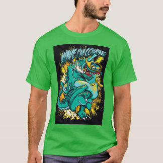 T-shirt Grande conception monstre
