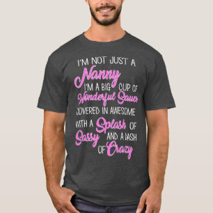 T-shirt Grande Coupe de la merveilleuse grand-mère de la n