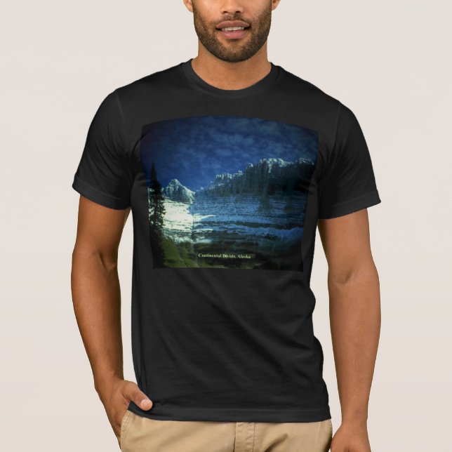 T-shirt Grande division continentale en Alaska (Devant)