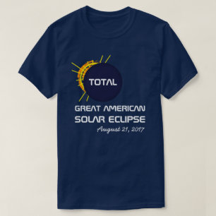 T-shirt Grande éclipse solaire totale américaine personnal