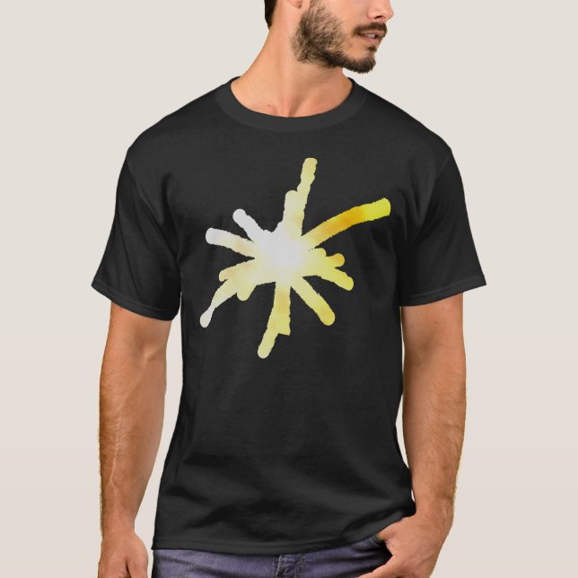 T-shirt Grande étincelle - Surface du soleil (Devant)