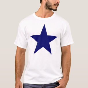 T-shirt Grande étoile bleue