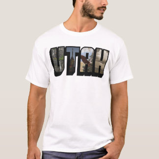 T-Shirt Grande Lettre UTAH