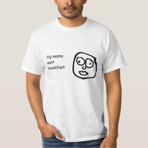 T-shirt Grande maman Want Breakfast Tee